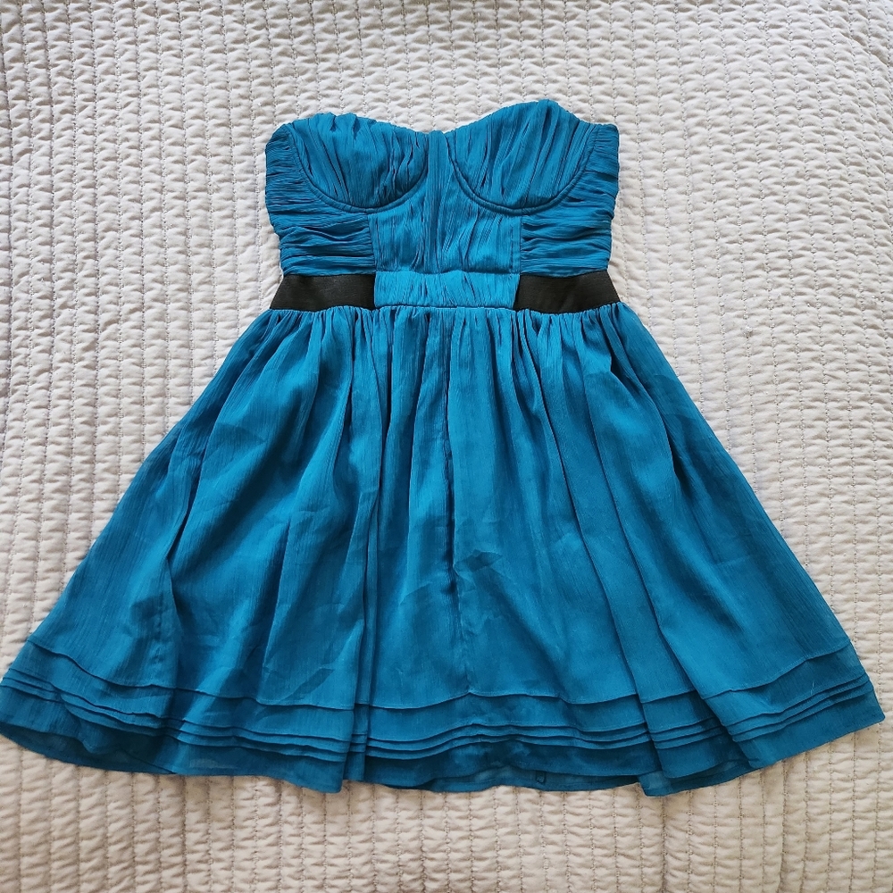 Anthropologie Corset A-Line Dress